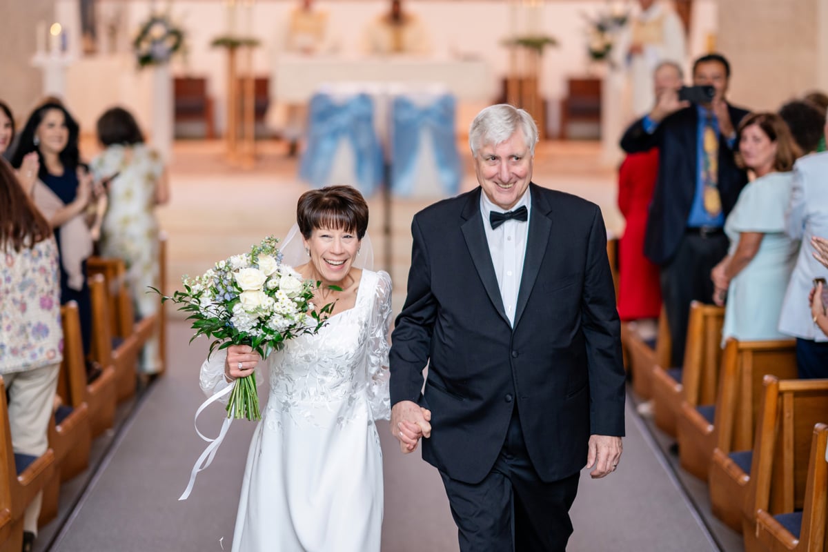Linda & George wedding photo 9 at St. Joan of Arc Catholic Church, 370 SW 3rd St, Boca Raton, FL 33432